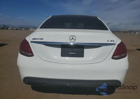 2018 Mercedes-Benz C 43 4Matic Amg из США, поврежденный, VIN 55SWF6EB7JU275145